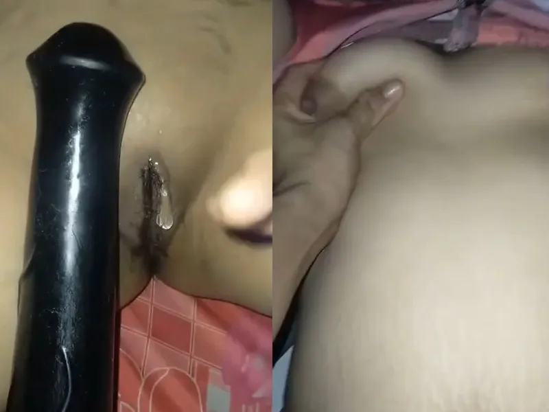 Tình nhân xinh tươi vú to bướm múp thẩm du bằng sextoy cực sướng